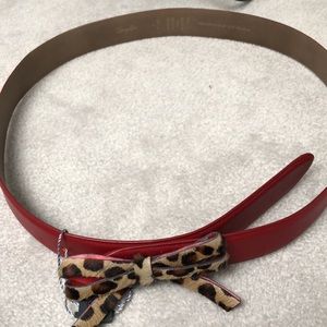 Brand new Guarglier leather Belt Italy